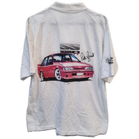 NWOT Holden Peter Brock VL Group A SS Vintage Polo Shirt Large HDT