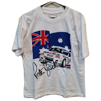 NWOT Holden Racing Team Peter Brock HRT 1993 VP Commodore Vintage T Shirt Large