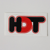 Small HDT Logo Decal