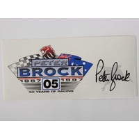 Peter Brock Decal