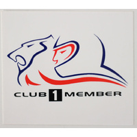 HRT Club 1 Member Sticker