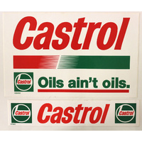 Castrol Stickers 2 Pack