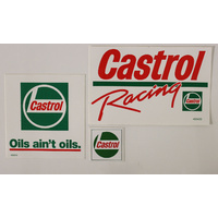 Castrol Racing Stickers 3 Pack