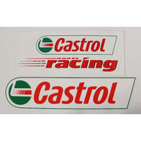 Castrol Stickers Large 2 Pack