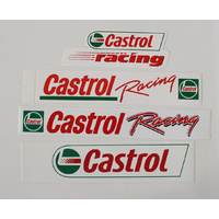 Castrol Stickers 4 Pack