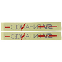 HSV VN SV Enhanced Rear 1/4 Window Stickers Pair