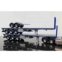 1:50 Road Train Set With Dolly Blue and Silver 