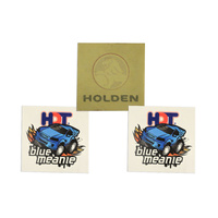 Holden Lion & HDT Blue Meanie Temporary Tattoo