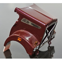 1:50 Drake Kenworth 909 Vintage Burgundy Bonnet Spare Parts Wrecking