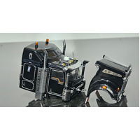New 1:50 Drake Kenworth T909 Black Cab & Bonnet Custom Spare Parts Wrecking