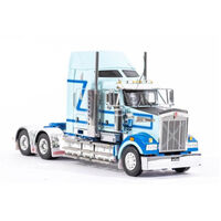 New Sealed 1:50 Kenworth Drake 909 Light Blue Truck McAleese Code 3 Build Option 