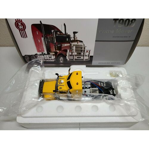  T 908 Kenworth - Chrome Yellow  New Sealed 