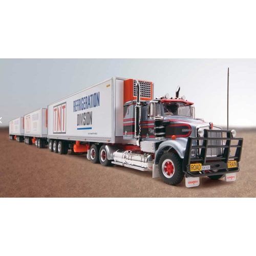 1:64 Freight Road Train & Extra Dolly - TNT Refrigeration Division