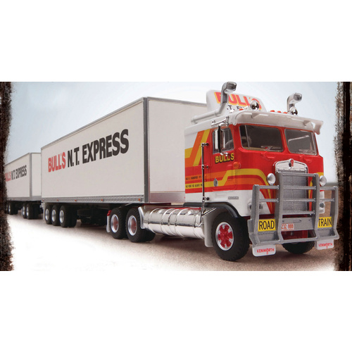 Highway Replicas 1:64 Refrigerated Freight Road Train - Bull's N.T. Express