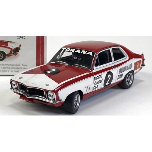 PC 1:18 Peter Brock 1974 Holden LJ XU-1 Torana Championship Winner HDT 