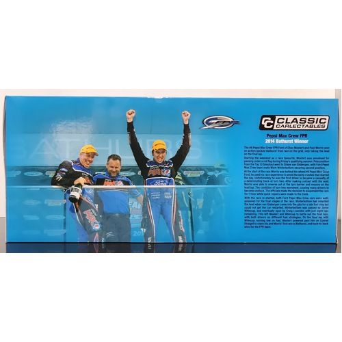 1:18 Classic Carlectables Chaz Mostert Paul Morris 2014 Bathurst Winner Ford FG Falcon
