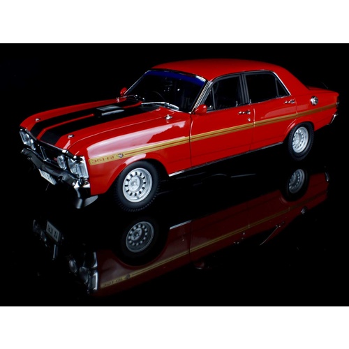  1:18 Retro Ford XY Falcon GT-HO Phase III - Track Red