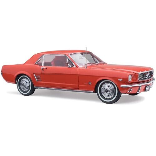1:18 RHD 1966 Pony Mustang - Signal Flare RED Limited Edition 600 