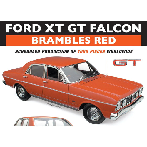 1:18 FORD XT GT FALCON – BRAMBLES RED