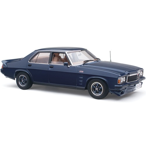 New 1:18 Diecast 308 Holden HZ GTS Sedan Nocturne Blue Metallic