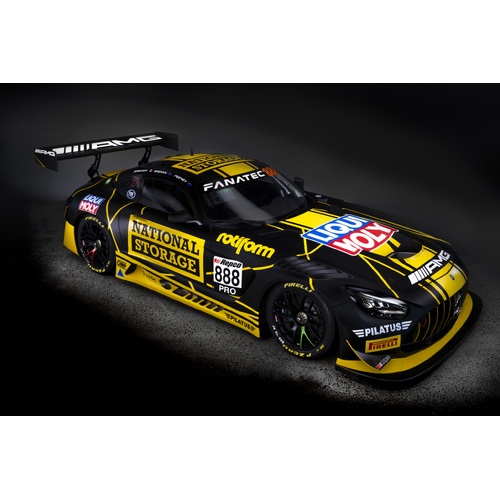 1:18 TRIPLE EIGHT MERCEDES-AMG GT3 - 2024 BATHURST 12 HOUR - TRIPLE EIGHT RACE ENGINEERING - NATIONAL STORAGE RACING