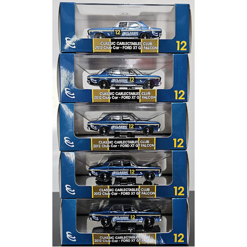 1:43 FORD XT GT Falcon 2012 Club Car Classic Carlectables 