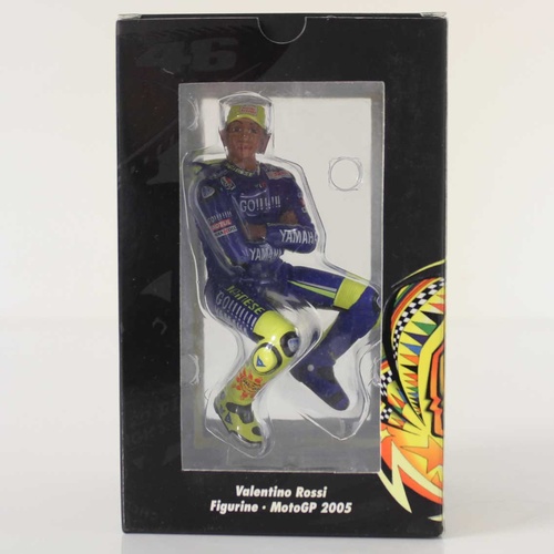 1:12 Valentino Rossi Sitting Moto GP 2005