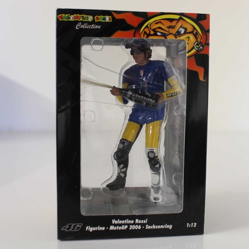 1:12 Valentino Rossi Figurine MotoGP 2006 Sachsenring