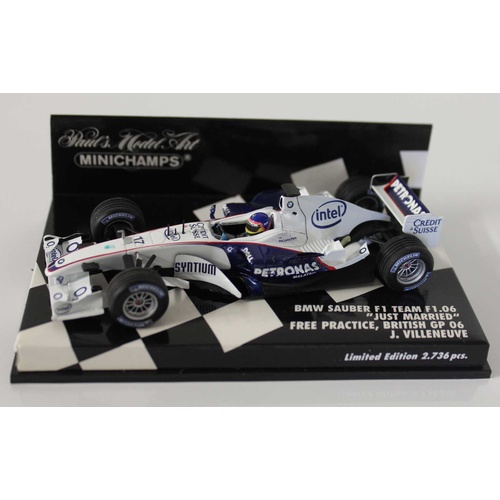 1:43 Jacques Villeneuve BMW 2006 F1.06