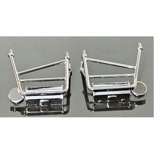 New 1:50 Kenworth Drake 900 509 Chrome Mirrors Pair 