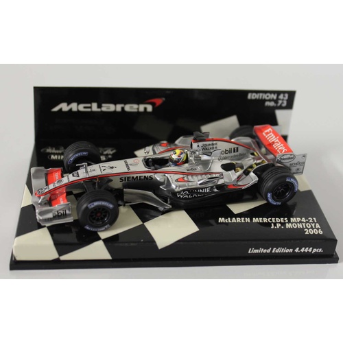 1:43 Juan Pablo Montoya Mclaren F1 2006 MP4-21