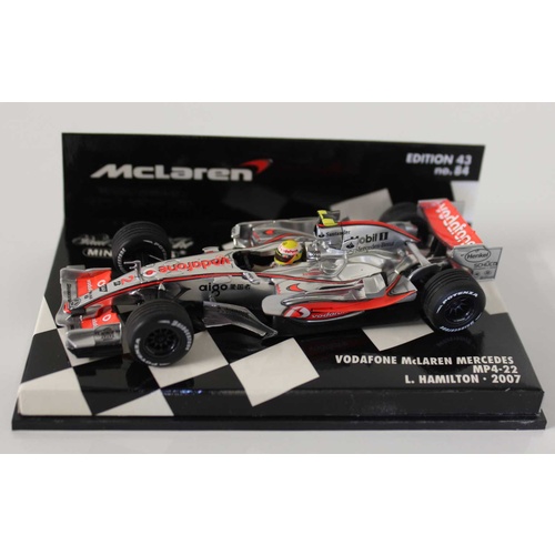 1:43 Lewis Hamilton Vodafone 2007 MP4-22