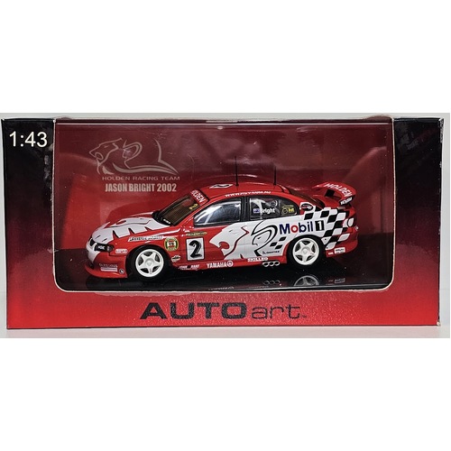 New Signed 1:43 Holden VX Commodore HRT 2002 Jason Bright 