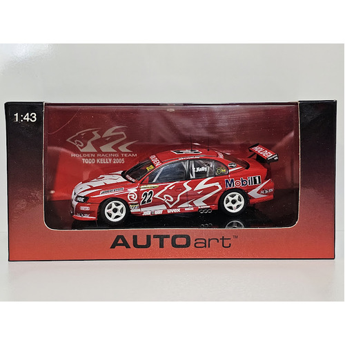 New 1:43 Signed Holden VZ Commodore HRT 2005 Todd Kelly #22