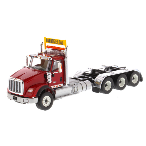 1:50 International HX620 Tri Drive Prime Mover Truck  - Red