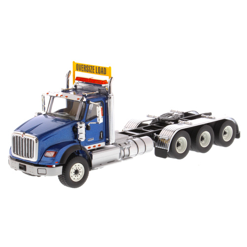 1:50 International HX620 Tri Drive Prime Mover Truck  - Blue