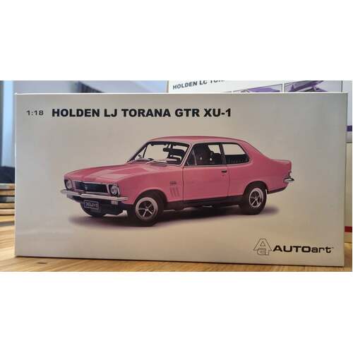 1:18 LJ TORANA GTR XU1 Strike Me Pink 