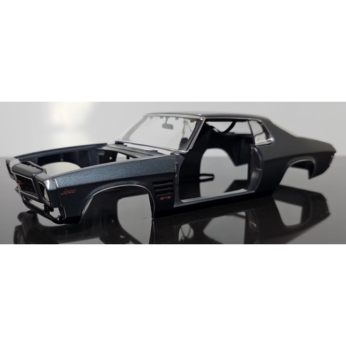 1:18 HOLDEN HQ Monaro GTS 350 Body Shell Gunmetal Grey Custom Spares Diorama 