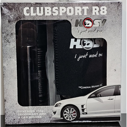 2012 VE HSV Clubsport R8 Gift Pack Deodorant & Can Holder 
