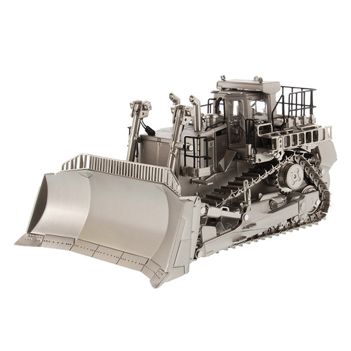1:50 Cat D11T Track Type Tractor Silver Finish Bull Dozer