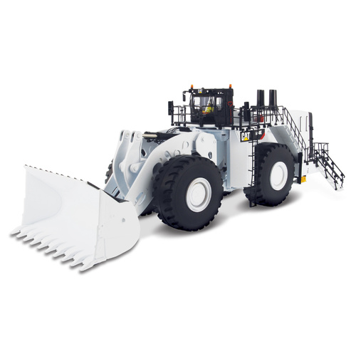 1:50 Cat 994K Wheel Loader - Coal Bucket Version in White