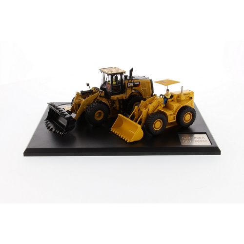 1:50 966A & 966M Wheel Loader Pair