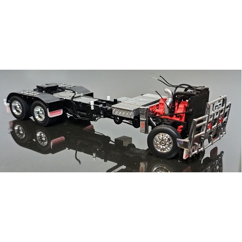 1:50 909 Kenworth Heavy Haulage Rolling Chassis Black Spare Parts Or Custom Build