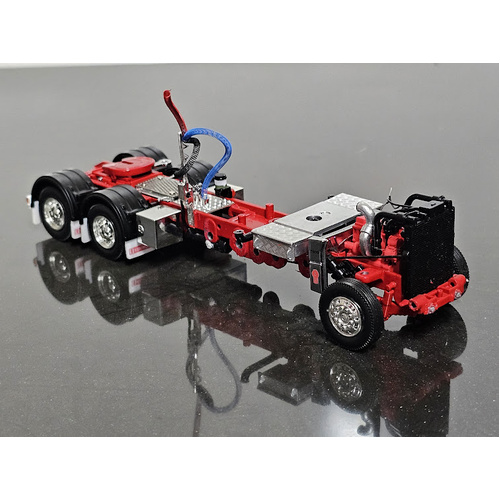 New 1:50 Drake 909 Kenworth Rolling Chassis Red Spare Parts Or Custom Build