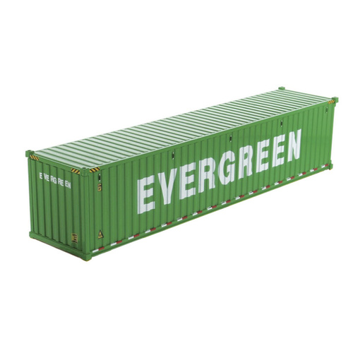 1:50 40' Dry Goods Sea Shipping Container - Evergreen