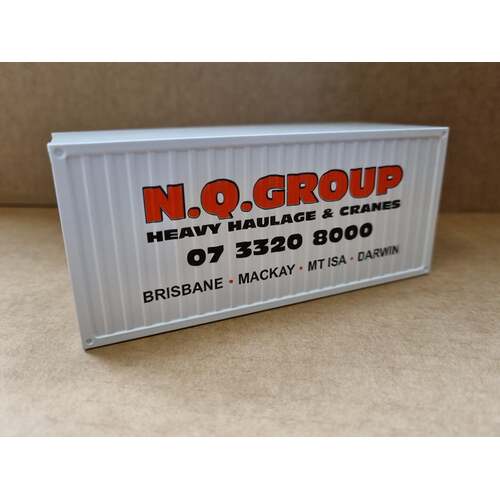 MPC 1:50 NQ Group 20' Shipping Container Conrad Collection 1st Edition Pre Owned 