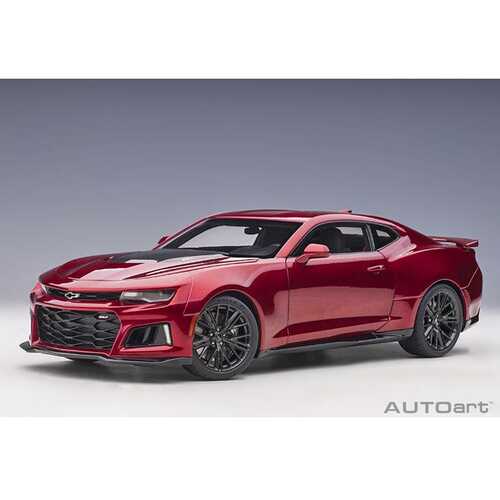 New Sealed GM 1:18 Chevrolet ZL1 Camaro Garnet Red 