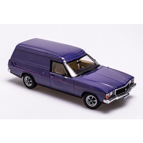 1:18 Holden HX Sandman Panel Van Royal Plum Metallic