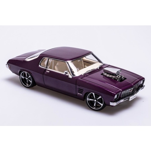 PC 1:18 Ultra Violet Metallic Holden HQ Monaro Street Machine "Violetnce"