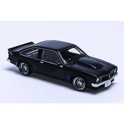  PC 1:18 Holden LX Torana A9X Hatchback Street Machine Satin Black 
